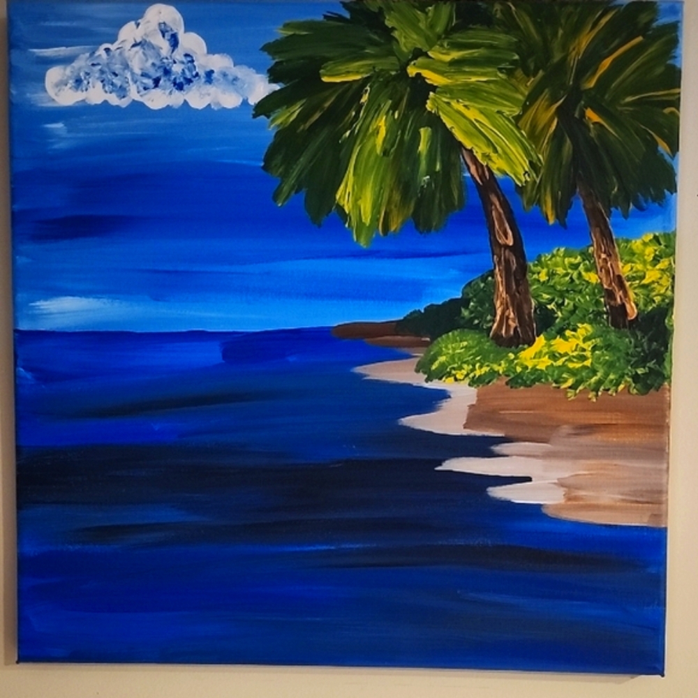 Stress castaway beach